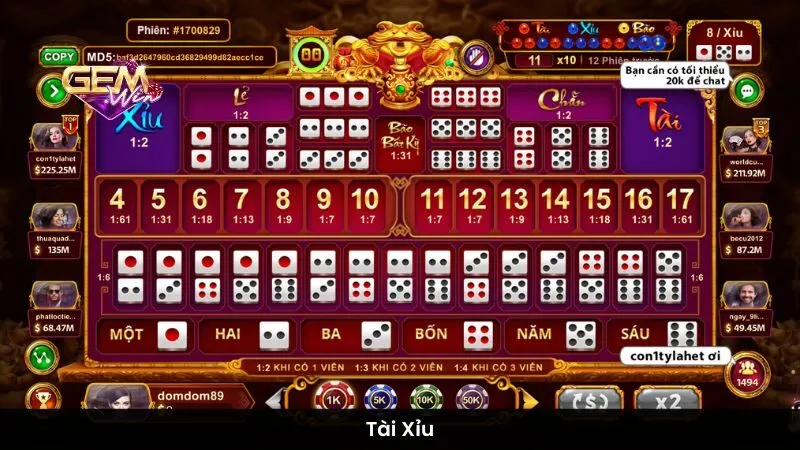 Tài Xỉu