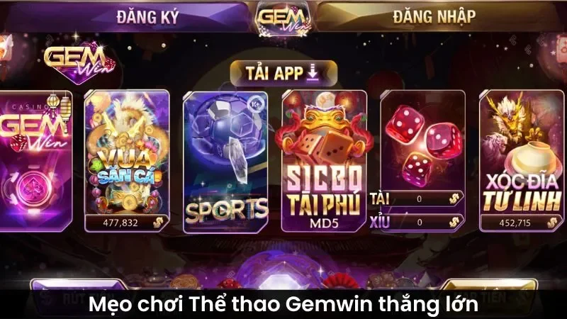 thể thao gemwin